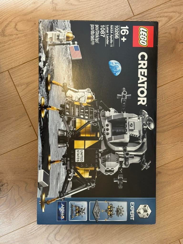NIEUW Lego NASA Apollo 11 Lunar Lander 10266, Lego, Nieuw, Ophalen of Verzenden, Compleet