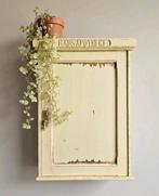🌿Vintage hangkastje brocante medicijnkastje sleets antiek, Ophalen of Verzenden