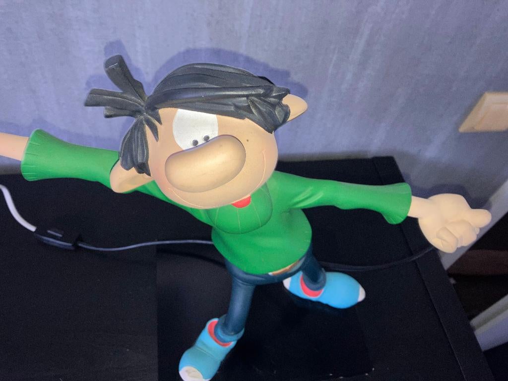 Guust Flater Lamp- Leblon, Verzamelen, Stripfiguren, Ophalen of Verzenden, Overige figuren, Gebruikt, Beeldje of Figuurtje