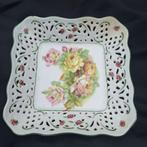 Schaaltje met rozen en opengewerkt randje, Ophalen of Verzenden