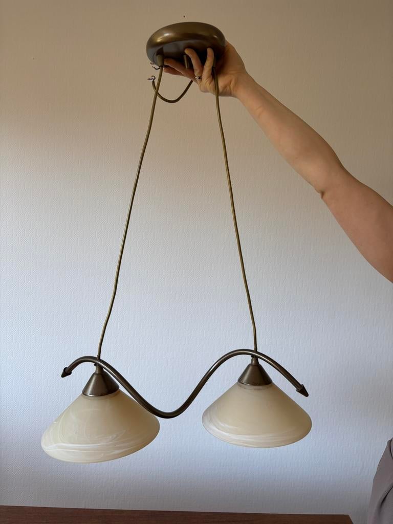 Massive hanglamp, Ophalen, Zo goed als nieuw, Minder dan 50 cm