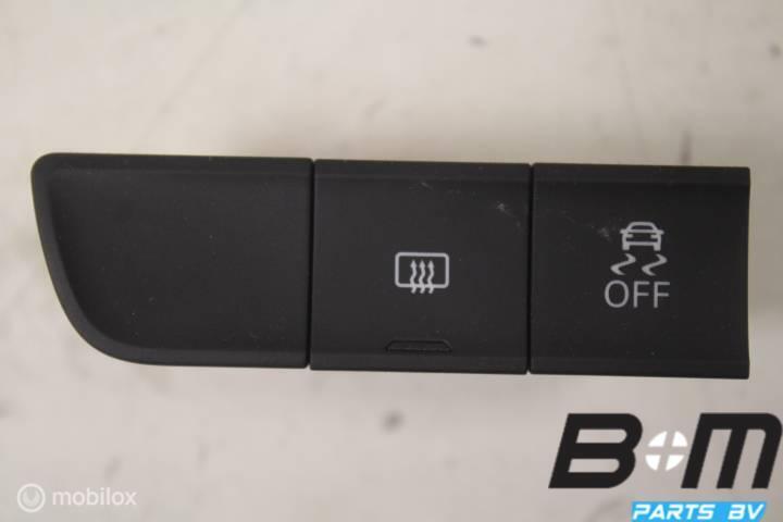 Schakelaar ESP en achterruitverwarming Audi A1 8X0959673, Gebruikt