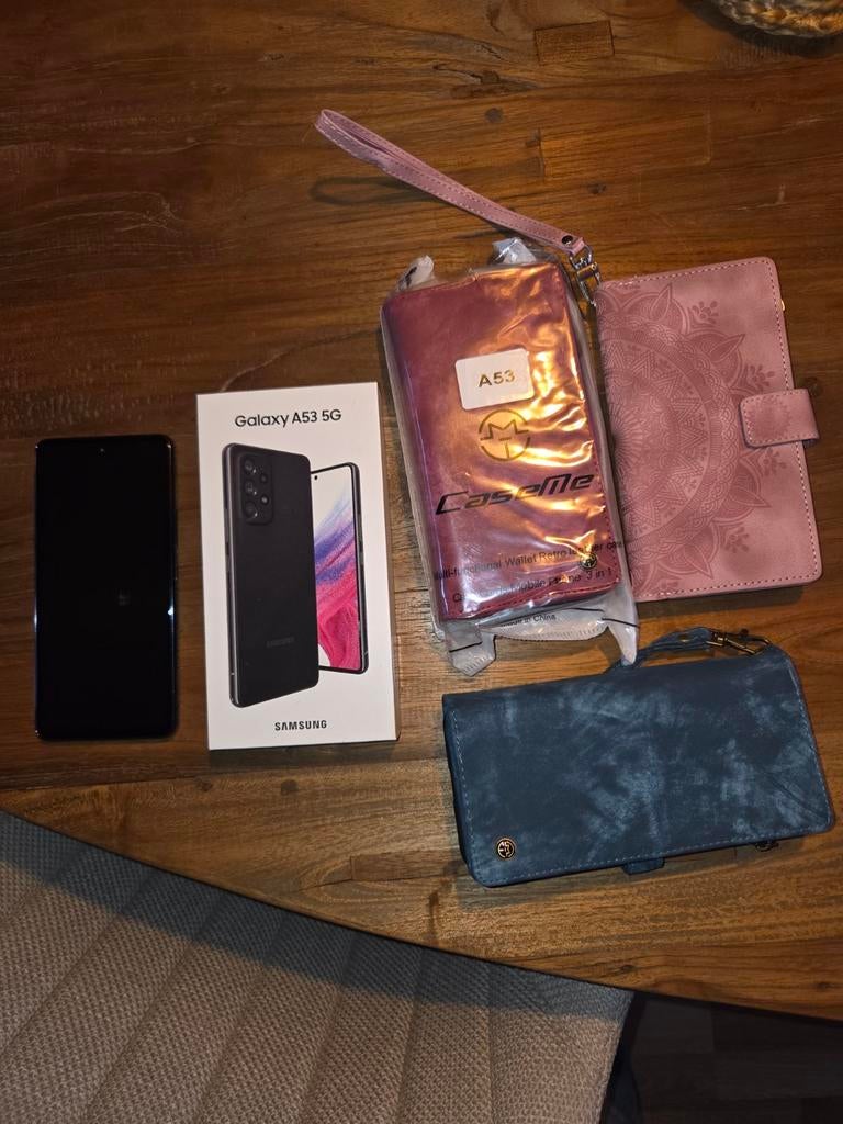 Samsung Galaxy A53 5G - Zo goed als nieuw, Zwart, Touchscreen, Ophalen of Verzenden, Zo goed als nieuw