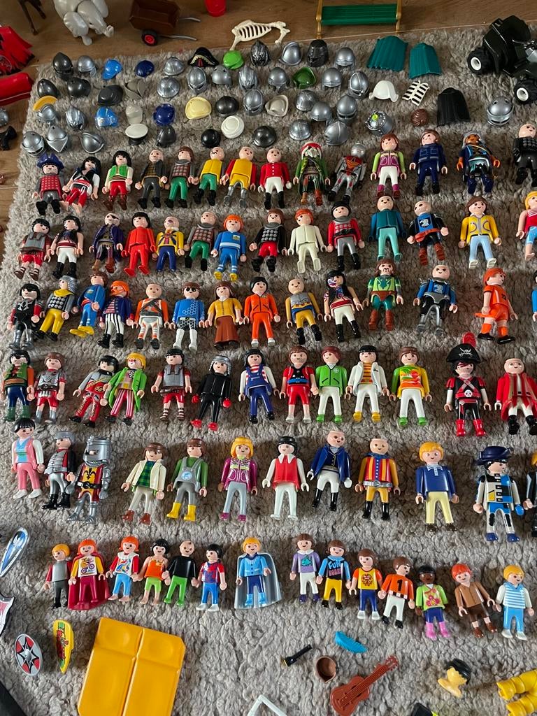 Playmobil Vintage Kasteel Ridders & Veel Extra's, Kinderen en Baby's, Ophalen of Verzenden, Gebruikt, Los playmobil