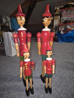 Vintage Pinokkio Houten Poppen, Ophalen of Verzenden