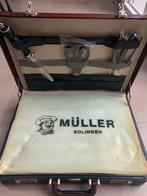 Müller Solingen bestek in koffer, Ophalen, Nieuw, Rvs of Chroom, Bestekset