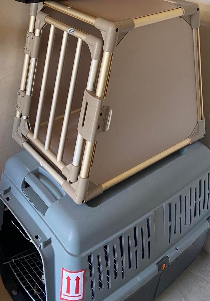 Autobench Trixie, champagne kleur., Dieren en Toebehoren, Ophalen, Zo goed als nieuw