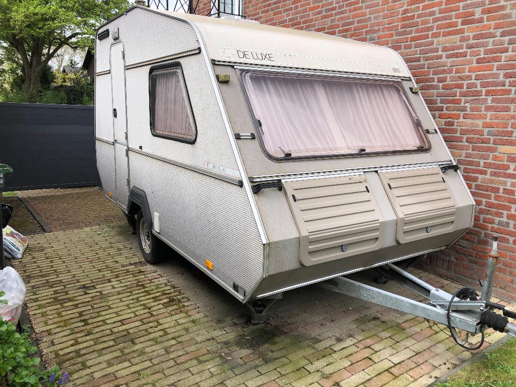 Te koop Kip deluxe, Caravans en Kamperen, Kachel, Kip, Treinzit, Particulier