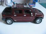bordeaux Hummer H2 2001, 1:27 in doos van Maisto, spec. ed., Verzenden, Nieuw, Auto