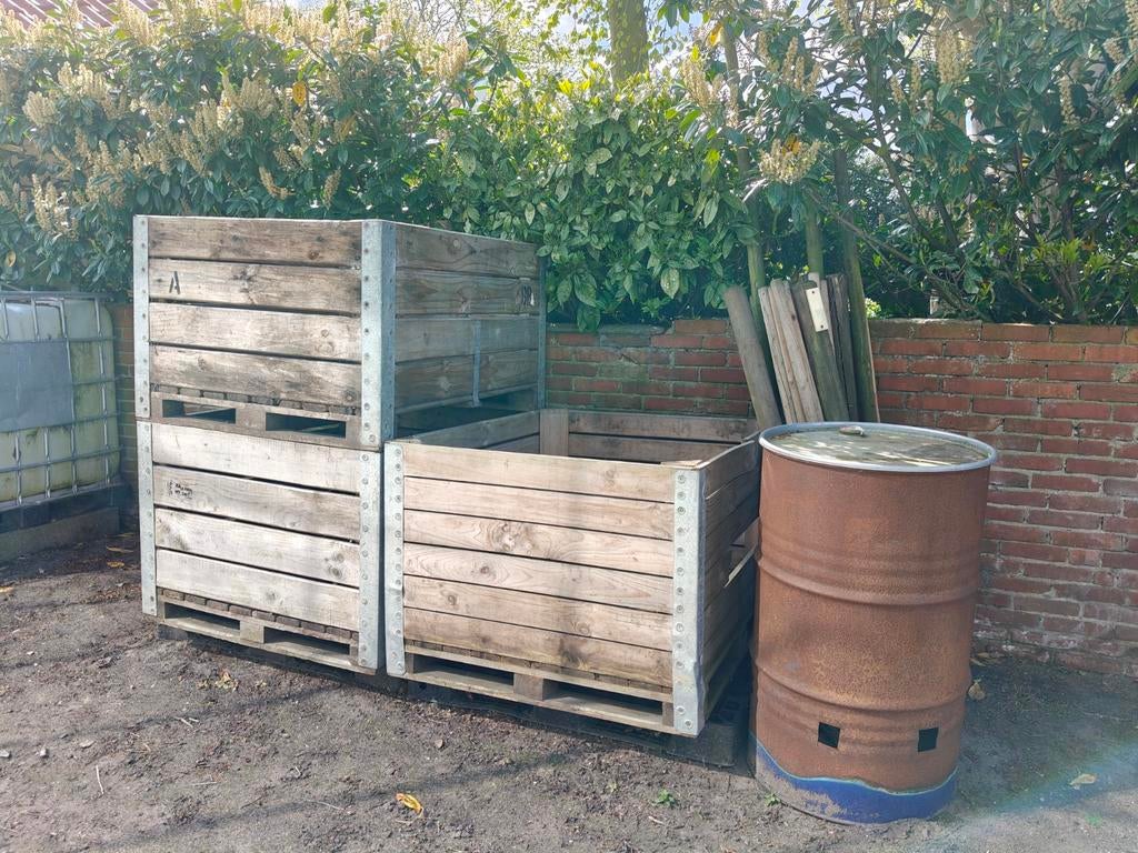 Houten kisten voor opslag, Ophalen, Gebruikt, Minder dan 180 cm, Planken