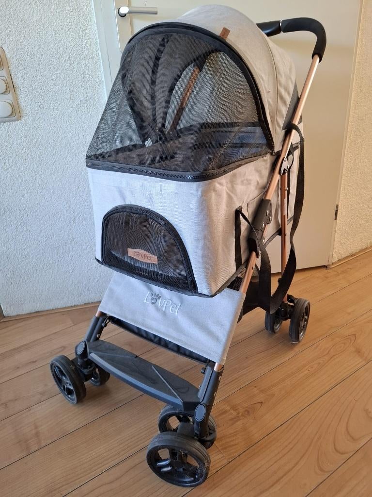LOVPET Hondenbuggy 2 in1 Huisdieren Wandelwagen Buggy, Dieren en Toebehoren, Ophalen, Zo goed als nieuw