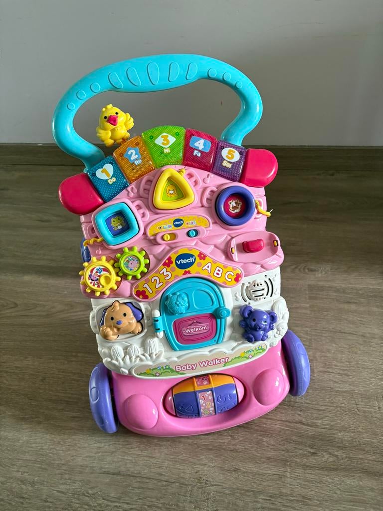 Vtech loopwagen, Kinderen en Baby's, Speelgoed | Vtech, Ophalen, Gebruikt, 6 maanden tot 2 jaar