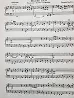 Blues Recital 1 - Herman Beeftink Piano Bladmuziek, Muziek en Instrumenten, Bladmuziek, Ophalen of Verzenden, Zo goed als nieuw