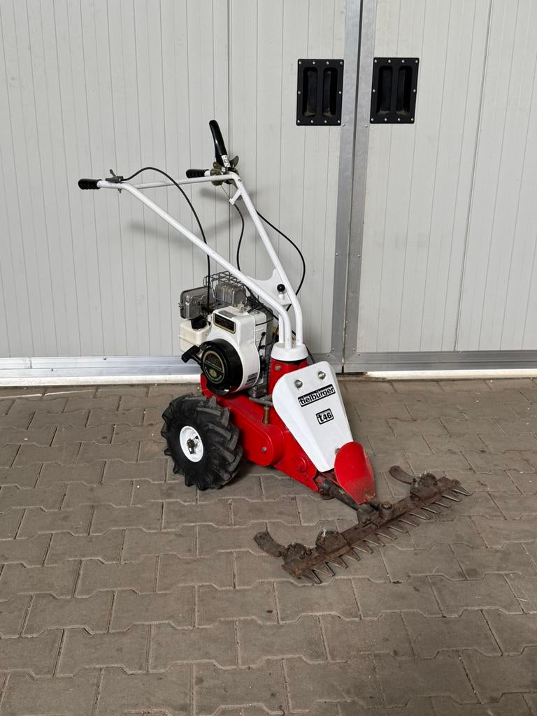 Tielburger T46 balkmaaier, ruwterreinmaaier, Tuin en Terras, Grasmaaiers, Zo goed als nieuw, 50 cm of meer, Ophalen