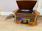 Roadstar Platenspeler met CD, Radio en USB, Audio, Tv en Foto, Platenspelers, Overige merken, Gebruikt, Ophalen of Verzenden, USB-aansluiting