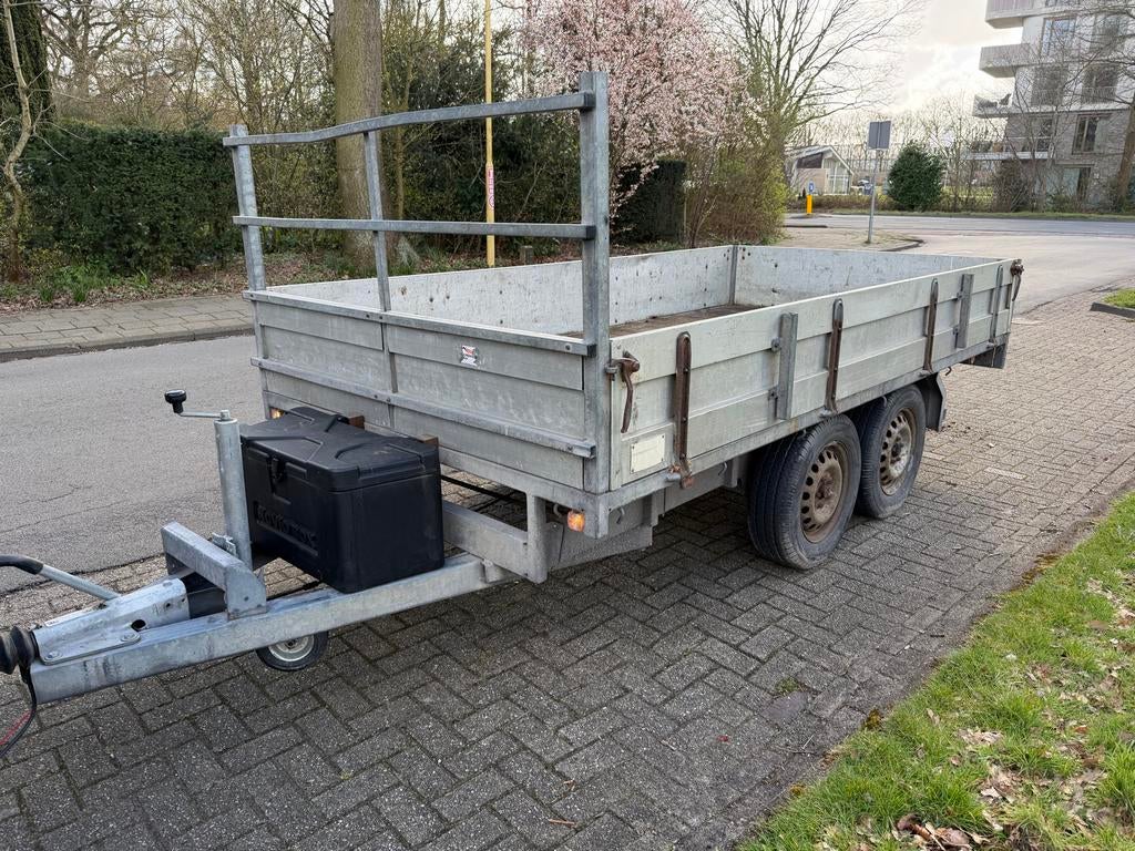 Fripaan ZTB20 tandemasser aanhangwagen, Auto diversen, Aanhangers en Bagagewagens, Ophalen, Gebruikt