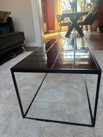 Zuiver - salontafel glazed, Huis en Inrichting, Tafels | Salontafels, Ophalen, Gebruikt, 50 tot 100 cm, Minder dan 50 cm