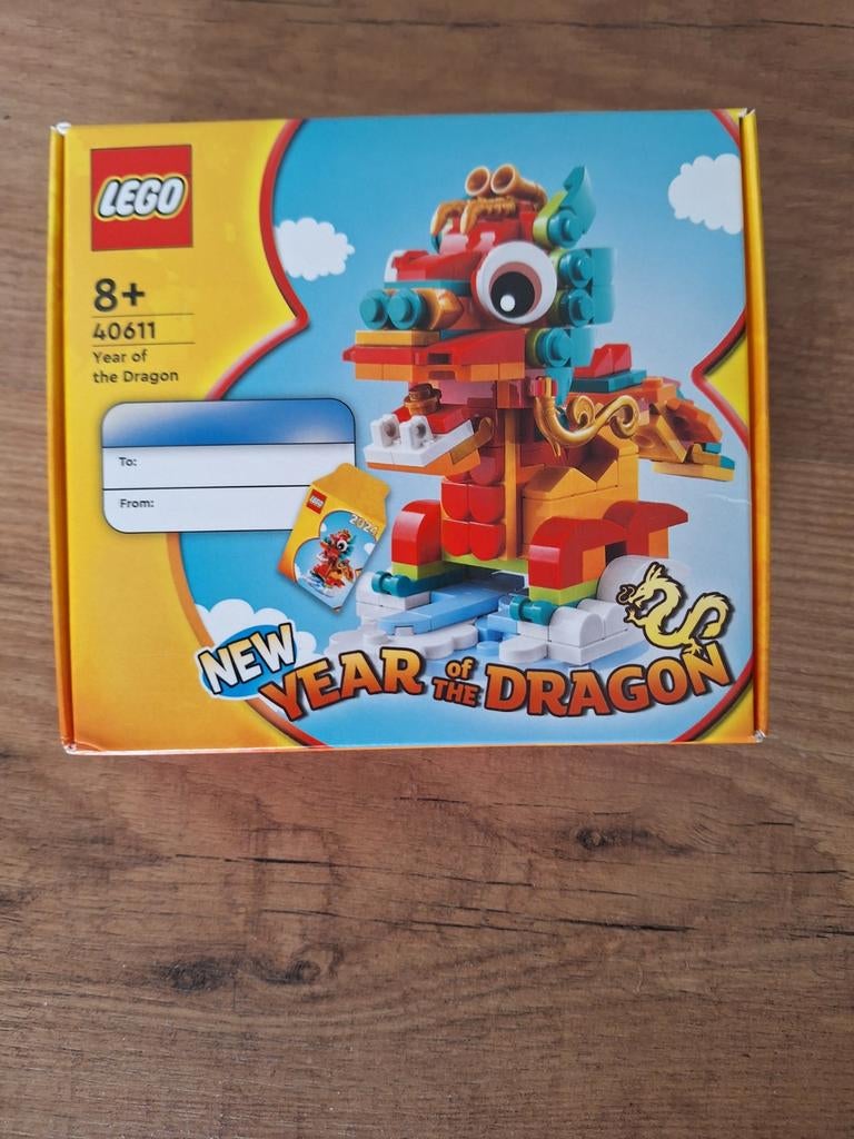 LEGO 40611 Jaar van de Draak - Nieuw en Ongeopend, Overige thema's, Lego, Nieuw, Ophalen of Verzenden