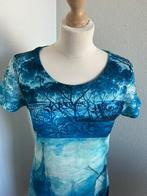 Smashed Lemon maat 40 L blauwe Hollandse jurk 1679, Blauw, Maat 42/44 (L), Ophalen of Verzenden, Zo goed als nieuw