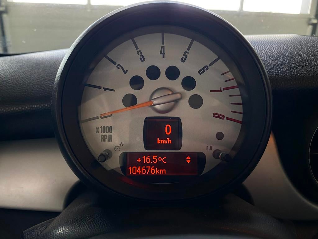 Mini Mini Cabrio 1.6 98PK Airco PDC NL-auto, Voorwielaandrijving, Gebruikt, Euro 6, 4 cilinders