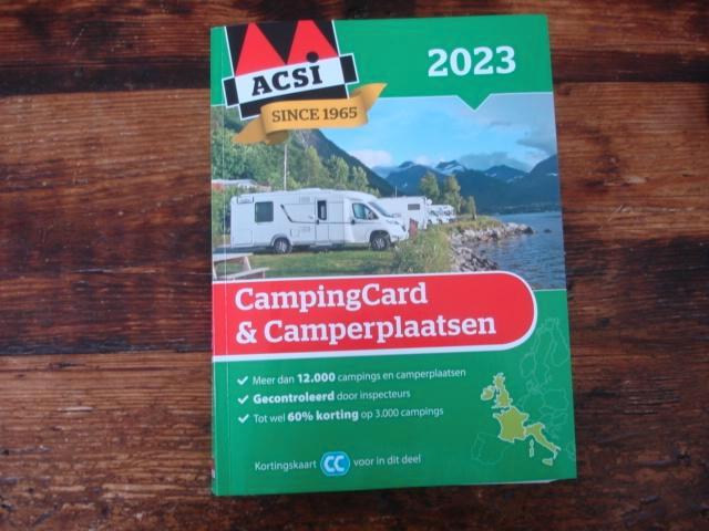 reisgids(001) ACSI, 2023. camperplaatsen, meer dan 12000, Boeken, Reisgidsen, Zo goed als nieuw, Reisgids of -boek, Europa, Overige merken