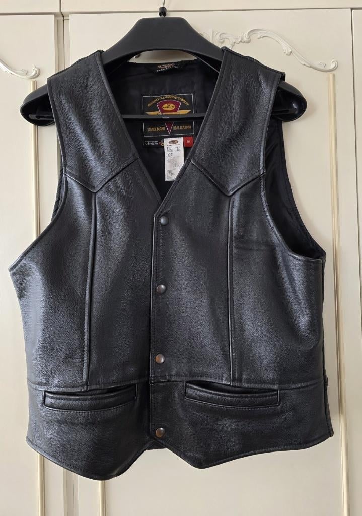 Gilet  Leer, Motoren, Kleding | Motorkleding, Held, Heren, Jas | leer, Ophalen of Verzenden