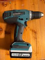 Makita accu schroefboormachine, Ophalen of Verzenden, Gebruikt, Boor- en Schroefmachine