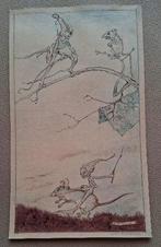 Arthur Rackham aquarel tekening nr1, Ophalen of Verzenden