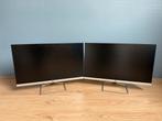 Twee HP beeldschermen 27 inch, Ophalen, Gebruikt, HDMI