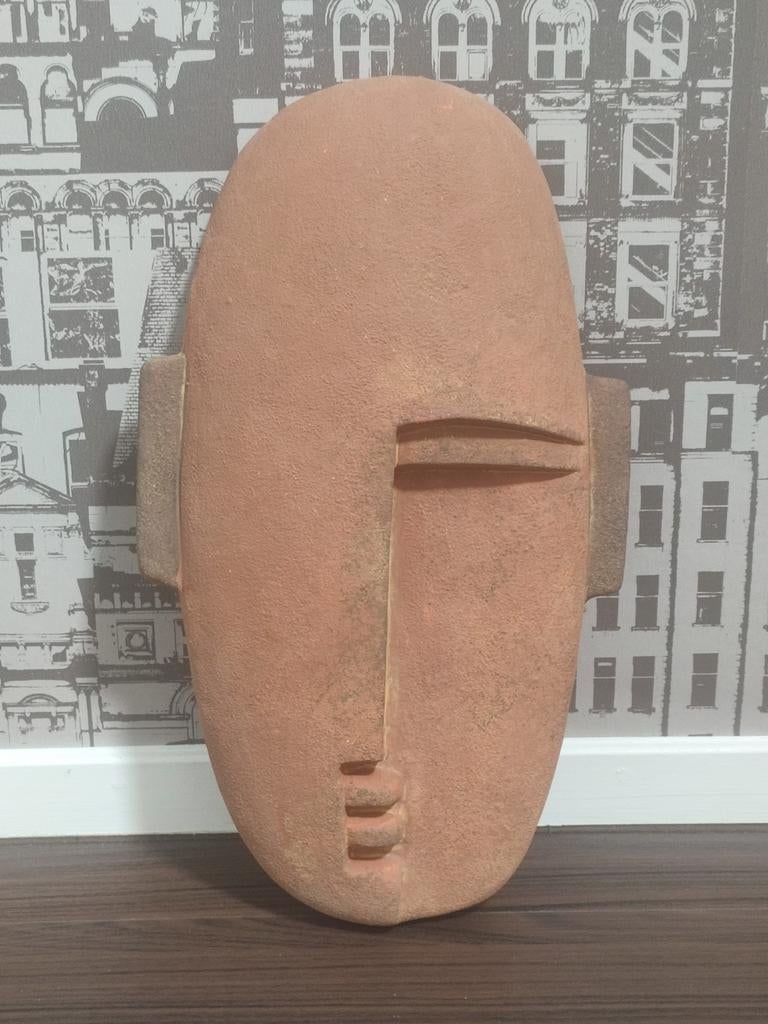 Masker boho keramiek abstract gezicht kunst, Ophalen of Verzenden