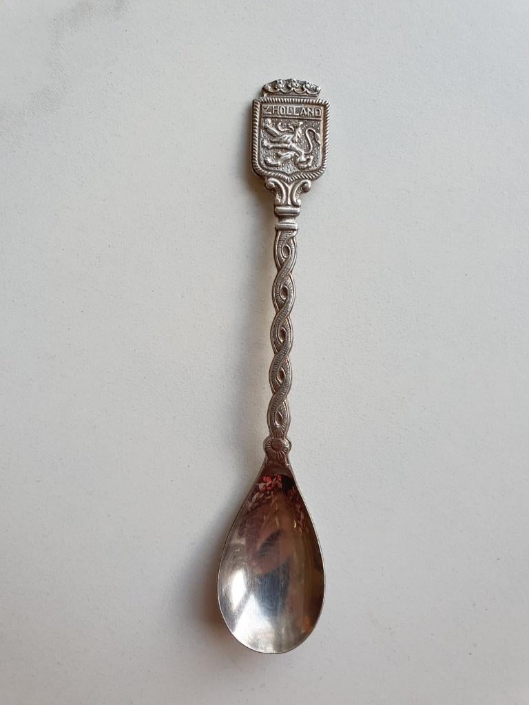 lepeltje Zuid Holland Zilverstad Pleet, Antiek en Kunst, Antiek | Bestek, Ophalen of Verzenden