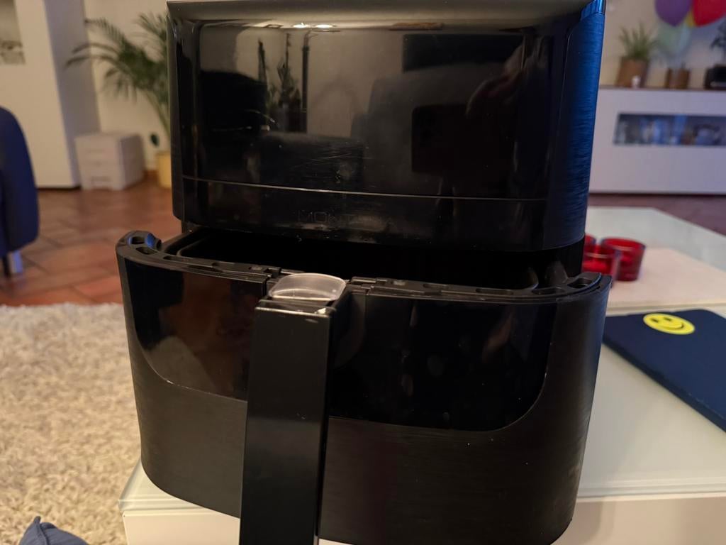Airfryer 5.5Liter, Witgoed en Apparatuur, Ophalen of Verzenden, Gebruikt, Airfryer XXL, 1000 t/m 1499 gram