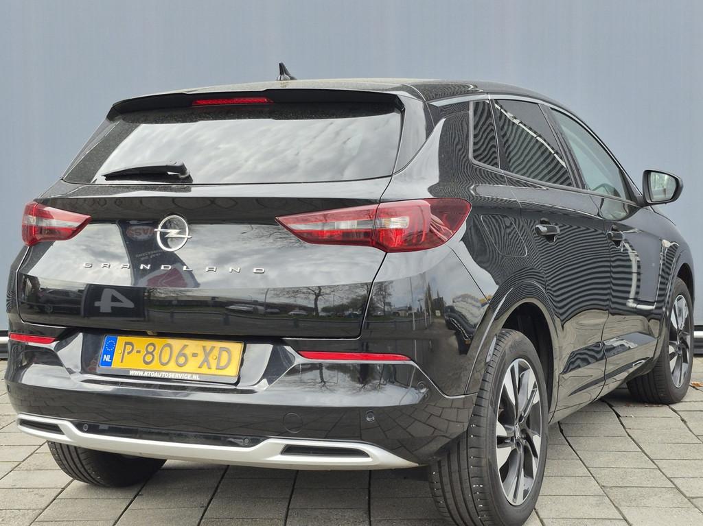 Opel Grandland BWJ 2022 | 1.2T 131PK Bus Elegance | 360 CAME, Auto's, Stof, Gebruikt, 1199 cc, Zwart