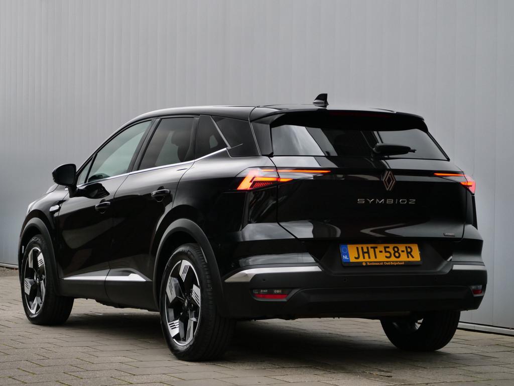 Renault Symbioz 1.6 E-Tech full hybrid techno 143 Pk Navi /, Auto's, 745 kg, Stof, Adaptive Cruise Control, Zwart