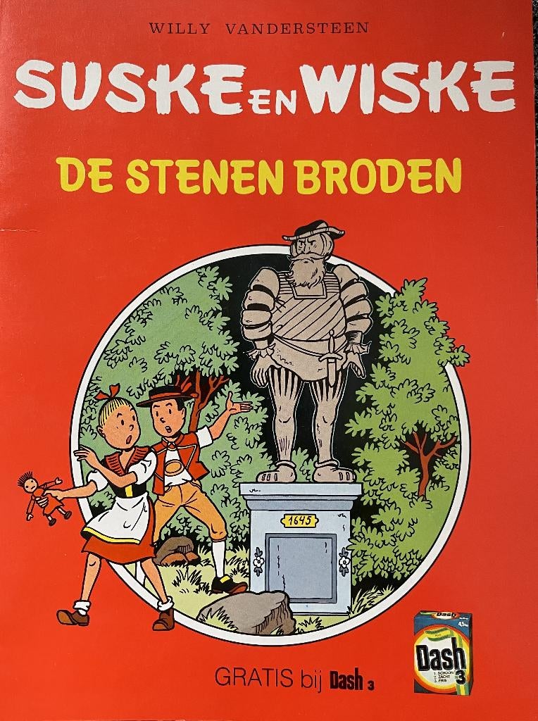 Suske en Wiske, De Stenen Broden, Eén stripboek, Ophalen of Verzenden, Zo goed als nieuw, Willy Vandersteen