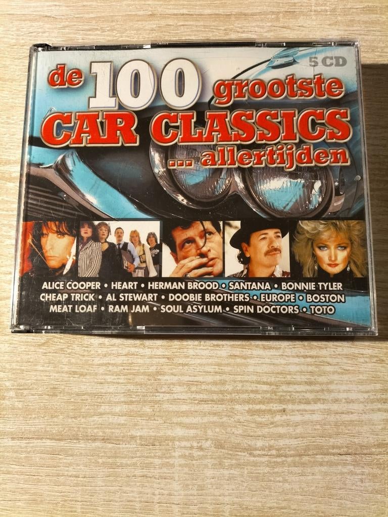 De 100 grootste car classics allertijden 5 cd box, Cd's en Dvd's, Ophalen of Verzenden, Pop