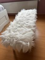 Bankje met vacht, Ophalen, Nieuw, Hout