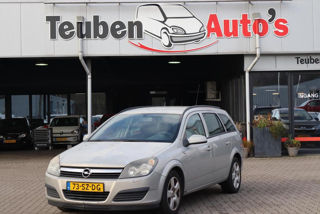 Opel Astra Wagon 1.6 Enjoy Airco, Elektrische ramen, Trekhaa, Auto's, Opel, Voorwielaandrijving, Gebruikt, Zwart, 4 cilinders