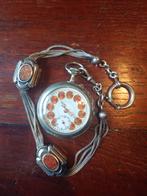 Prachtige werkende zakhorloge met bijpassende horlogeketting, Ophalen of Verzenden