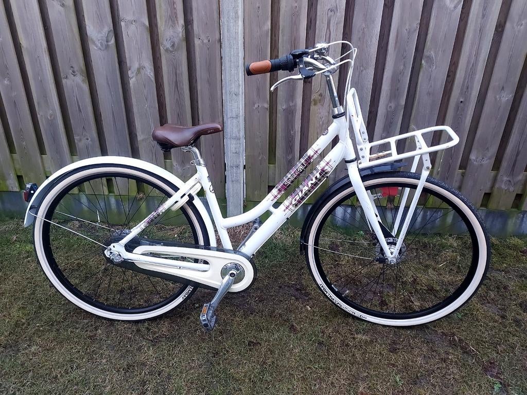 Giant single 4u 28 inch framemaat 48 cm 3 versnellingen, Ophalen, Gebruikt, 26 inch of meer, Versnellingen