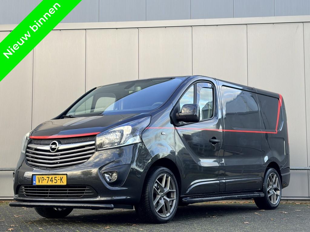 Opel Vivaro 1.6 CDTI - airco - cruise - navi - nap! - trekha, Euro 5, Stof, Gebruikt, Zwart