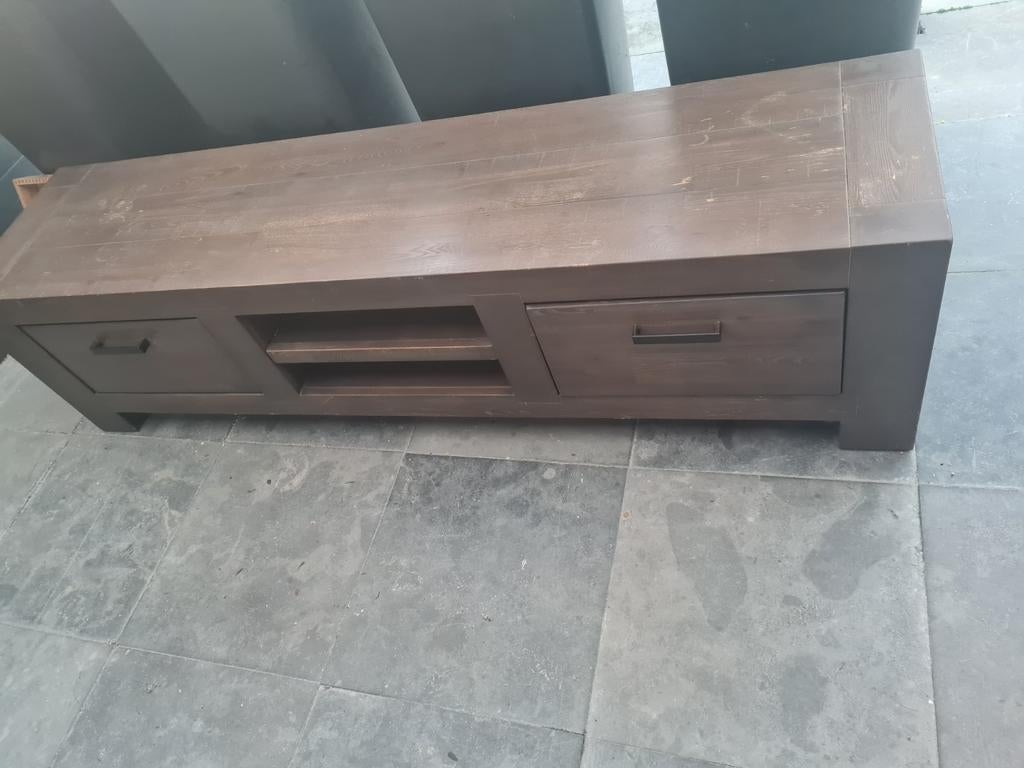 Eikenhout tv kast meubel en meer woonaccessoires, Ophalen of Verzenden