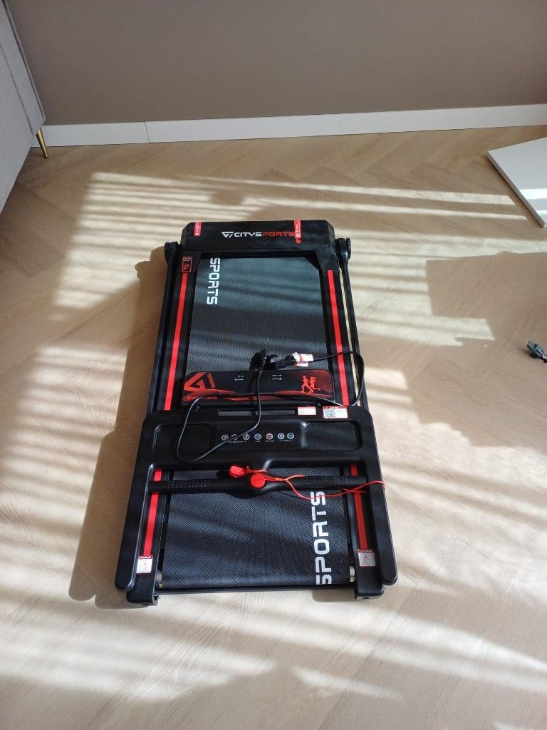 Opvouwbare loopband, CITYSPORTS WP9 ZGAN, Ophalen, Zo goed als nieuw, Kunststof, Loopband