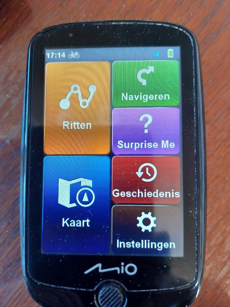 MIO fietsnavigatie 220, Fietsen en Brommers, Fietsaccessoires | Fietscomputers, Ophalen of Verzenden, Draadloos, Zo goed als nieuw