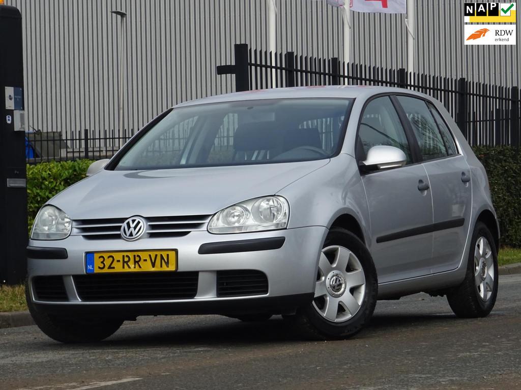 Volkswagen Golf 1.6 FSI Turijn 5DRS 167DKM/NAP/AIRCO/NW APK, Voorwielaandrijving, Gebruikt, 4 cilinders, Origineel Nederlands