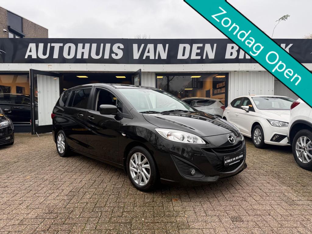 Mazda 5 1.8|7Pers|Airco|Cruise|Climate|Trekh|Pdc|Stoelverw|L, Auto's, Mazda, Voorwielaandrijving, Stof, Gebruikt, 4 cilinders