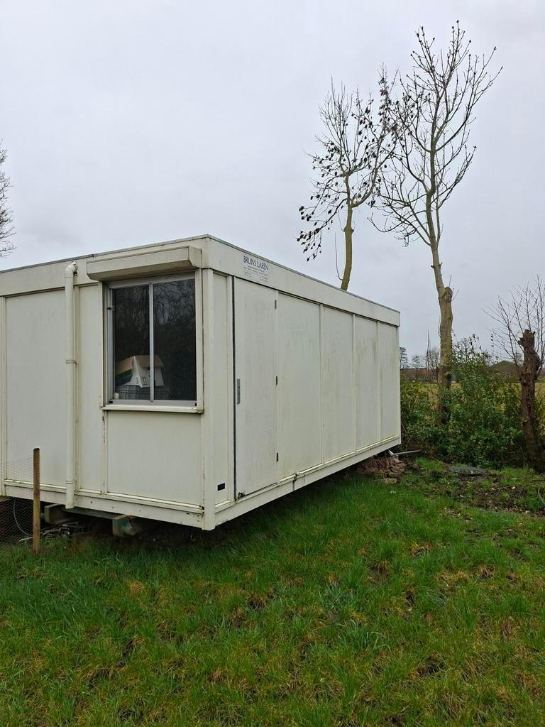 Unit keet kantoor tijdelijke opslag 6x3, Ophalen of Verzenden