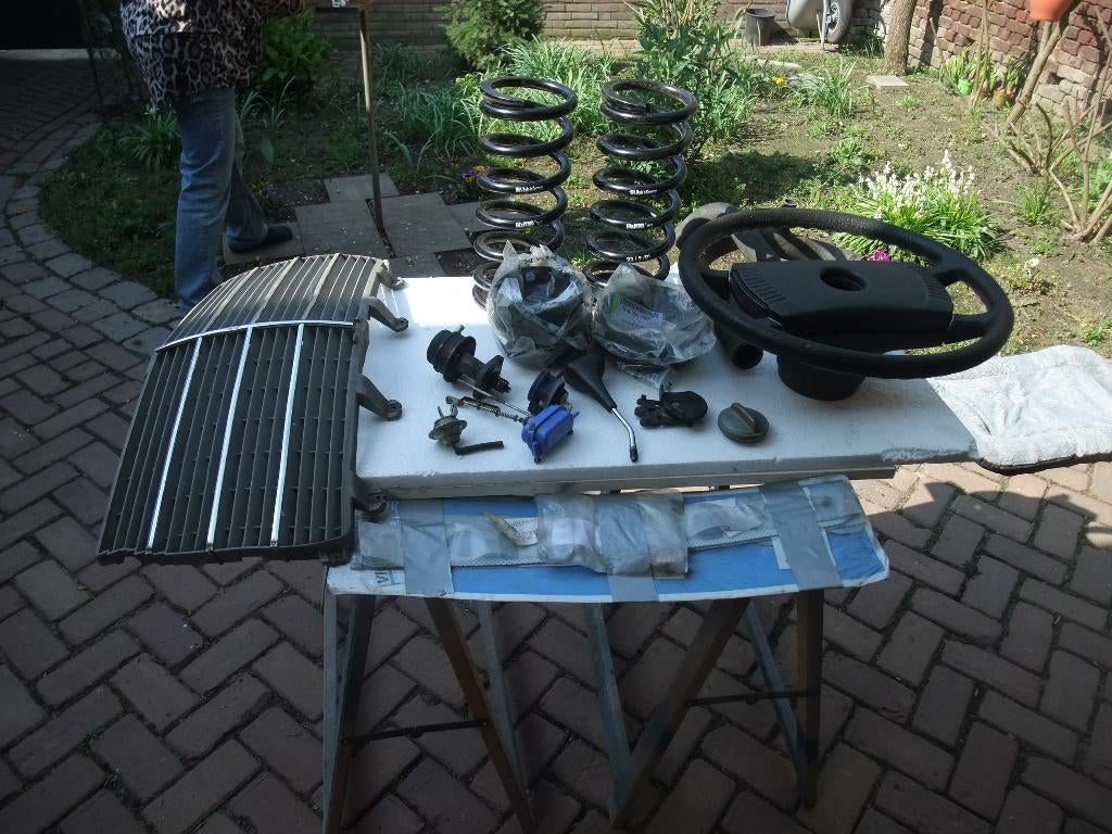 mercedes w123 onderdelen garageopruiming, Auto-onderdelen, Ophalen of Verzenden, Oldtimer onderdelen