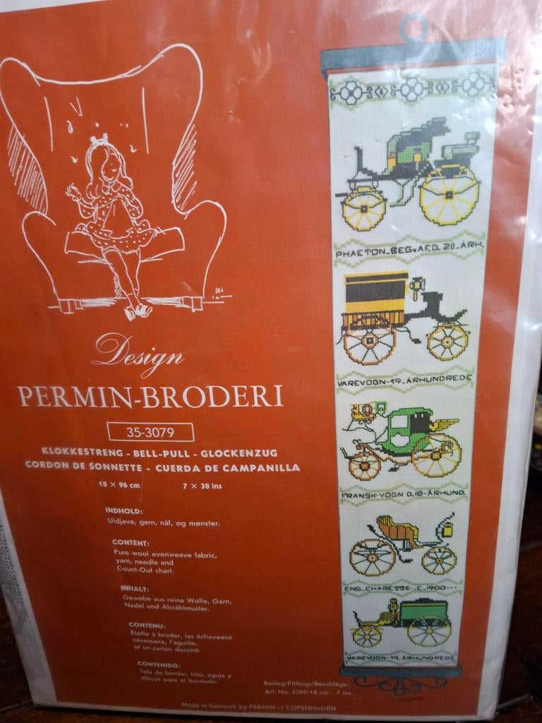 Schellekoord-,koetsen, Hobby en Vrije tijd, Borduren en Borduurmachines, Ophalen of Verzenden, Nieuw, Borduurpakket