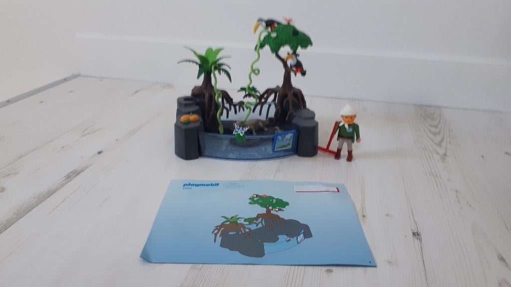 Playmobil Kaaiman bassin (4463), compleet, Ophalen of Verzenden, Zo goed als nieuw, Complete set